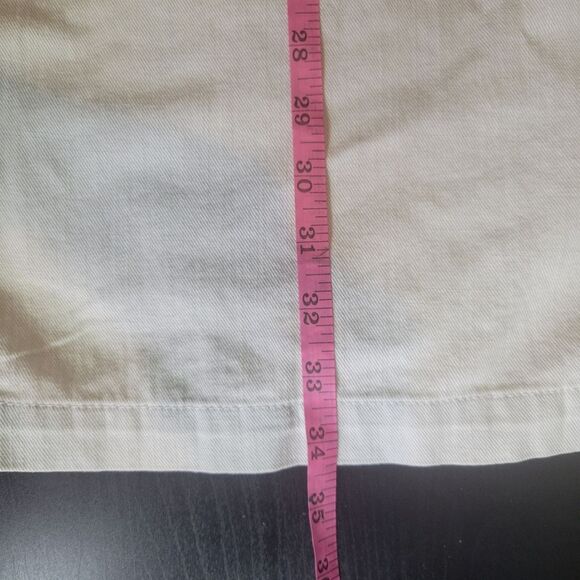 Wilfred Free Aritzia Chambray Pearl Button Up Dress Size Medium - Picture 8 of 11